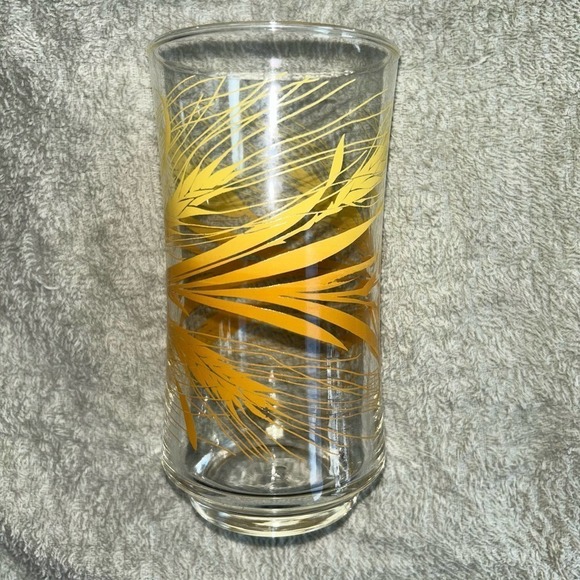 Vintage Libbey Golden Wheat Drinking Glasses Set - Picture 3 of 5